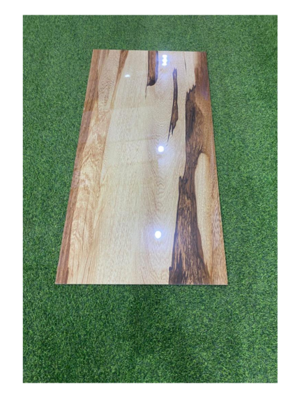 Luxury Live Edge Oak Wood Effect Porcelain Slab