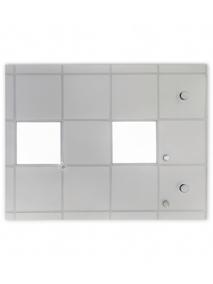 Gypsum Ceiling Board / Plasterboard – 12mm Thick, 1200mm × 2400mm