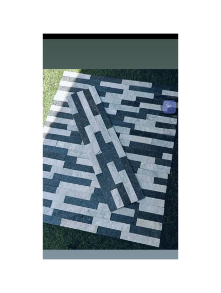 Black & White Marble Mosaic Tile