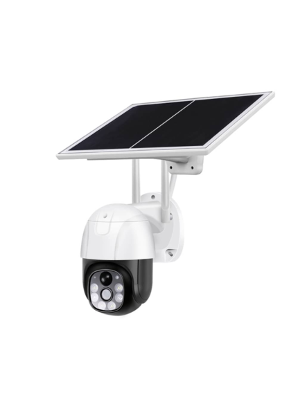 Wireless Solar PTZ Security Camera with Solar Panel